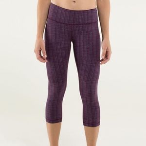 Lululemon Wunder Under crop